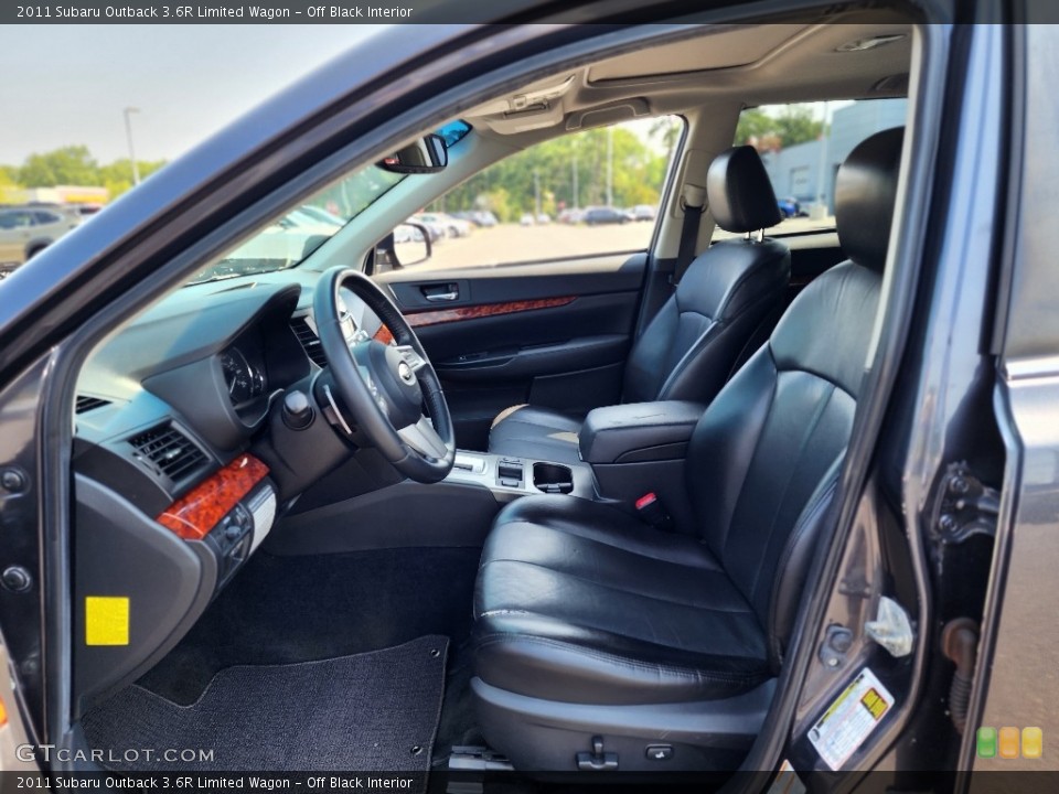 Off Black Interior Photo for the 2011 Subaru Outback 3.6R Limited Wagon #146317067