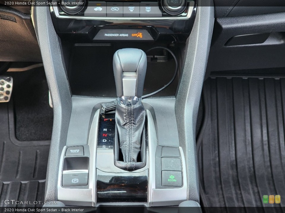 Black Interior Transmission for the 2020 Honda Civic Sport Sedan #146317358