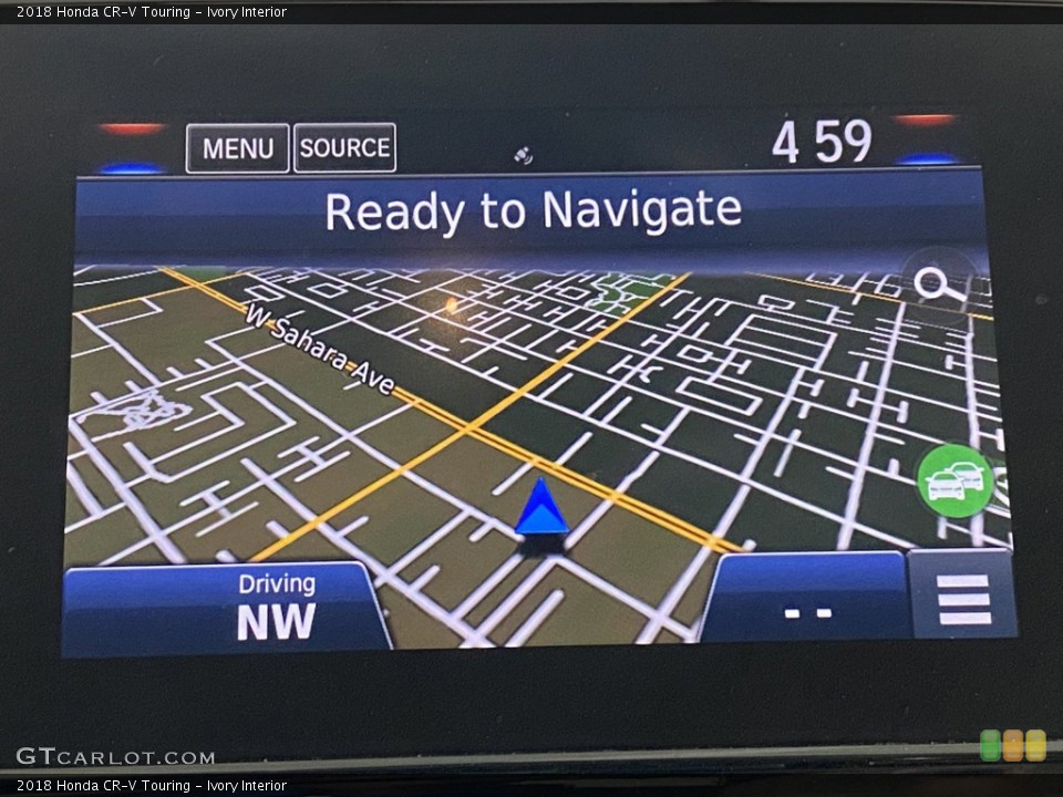 Ivory Interior Navigation for the 2018 Honda CR-V Touring #146317481