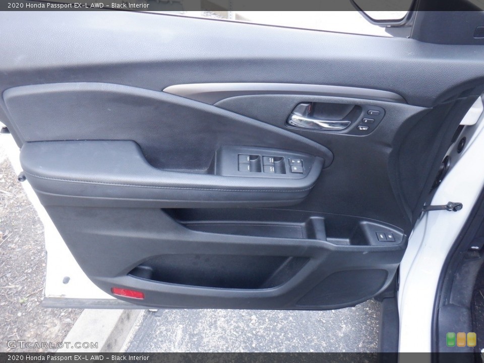 Black Interior Door Panel for the 2020 Honda Passport EX-L AWD #146317538