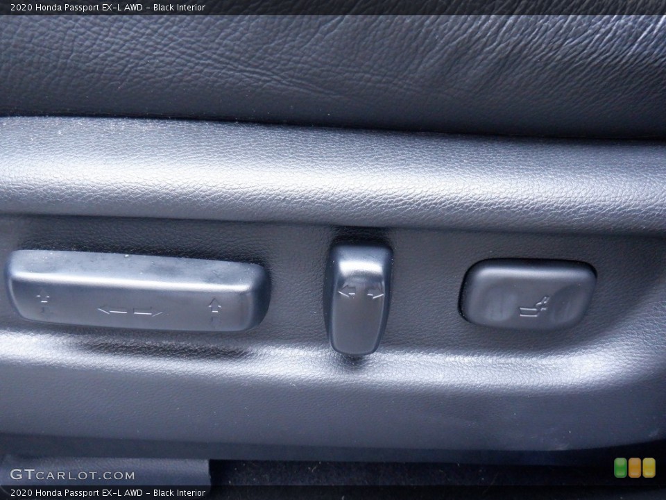Black Interior Front Seat for the 2020 Honda Passport EX-L AWD #146317586