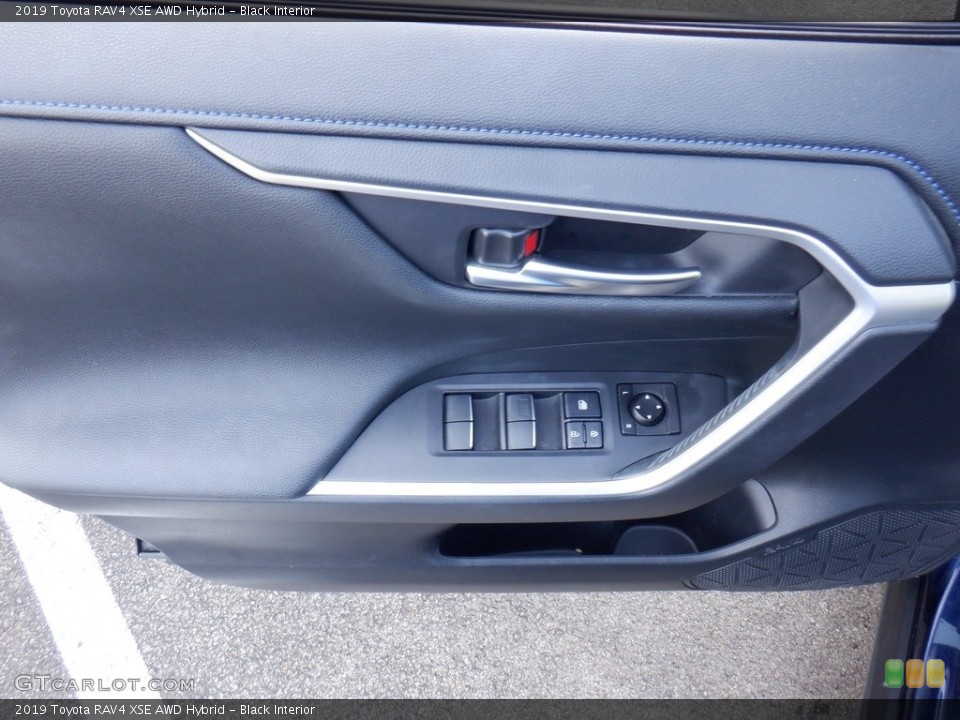 Black Interior Door Panel for the 2019 Toyota RAV4 XSE AWD Hybrid #146318156