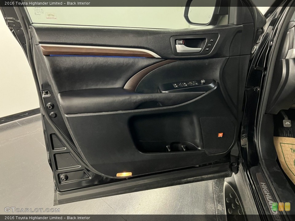 Black Interior Door Panel for the 2016 Toyota Highlander Limited #146318288