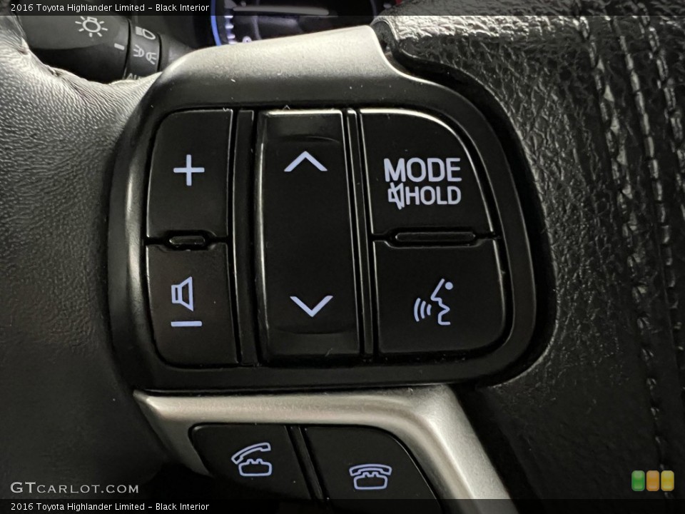Black Interior Steering Wheel for the 2016 Toyota Highlander Limited #146318372