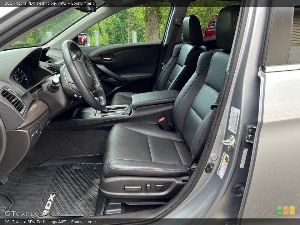 Ebony Interior Photo for the 2017 Acura RDX Technology AWD #146318579
