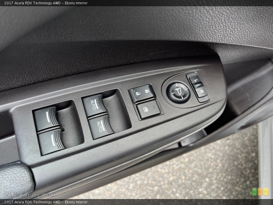 Ebony Interior Door Panel for the 2017 Acura RDX Technology AWD #146318609
