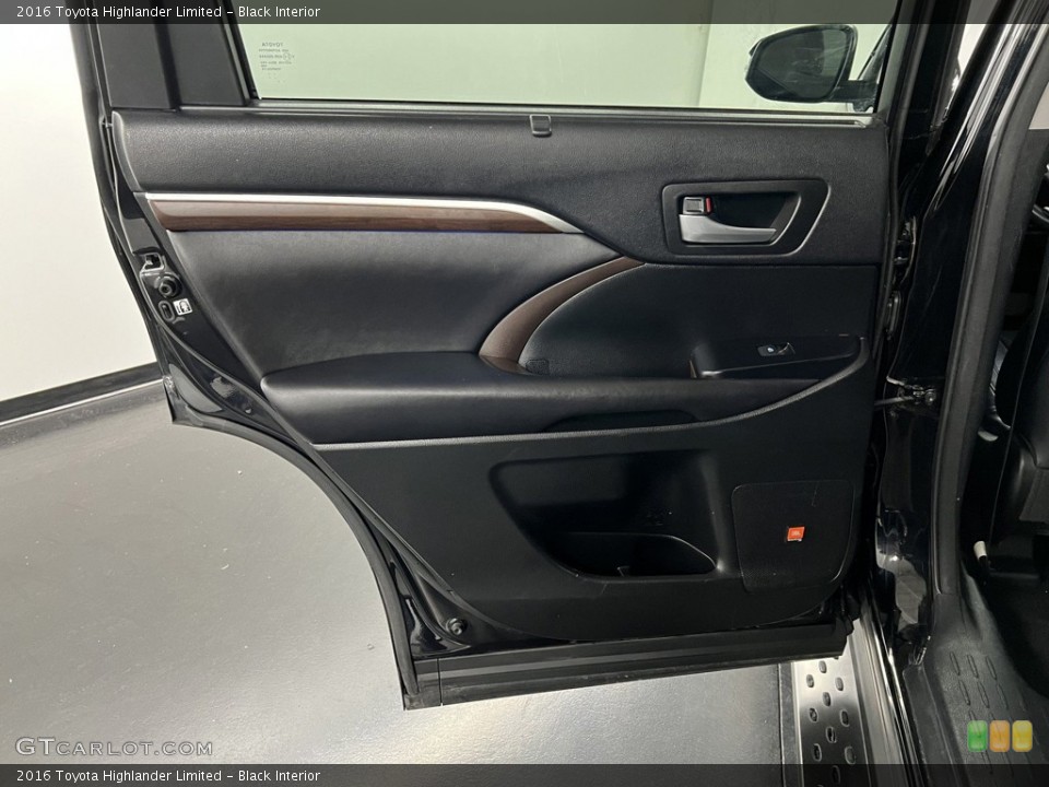 Black Interior Door Panel for the 2016 Toyota Highlander Limited #146318621