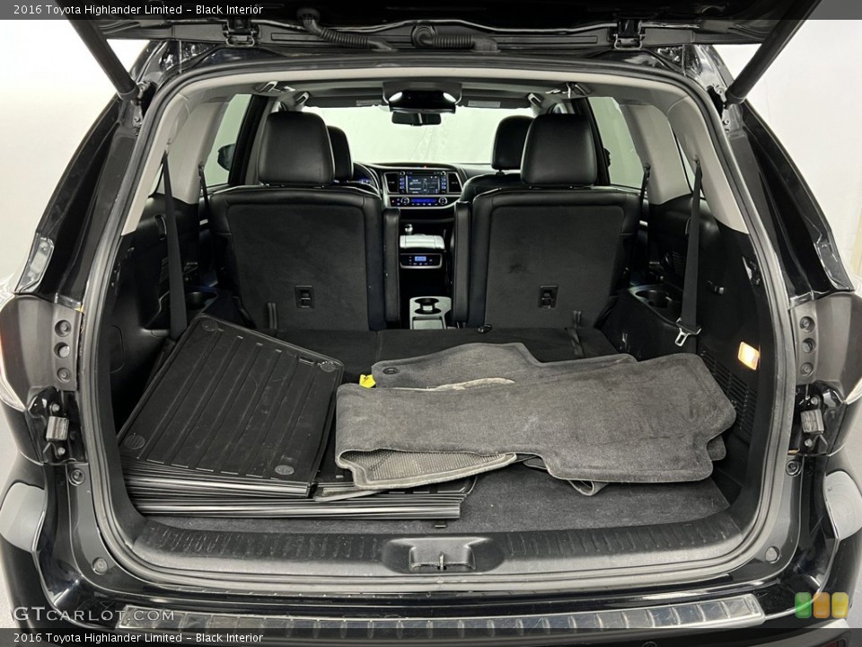 Black Interior Trunk for the 2016 Toyota Highlander Limited #146318693