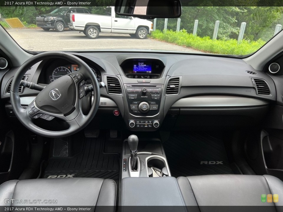 Ebony Interior Dashboard for the 2017 Acura RDX Technology AWD #146318738