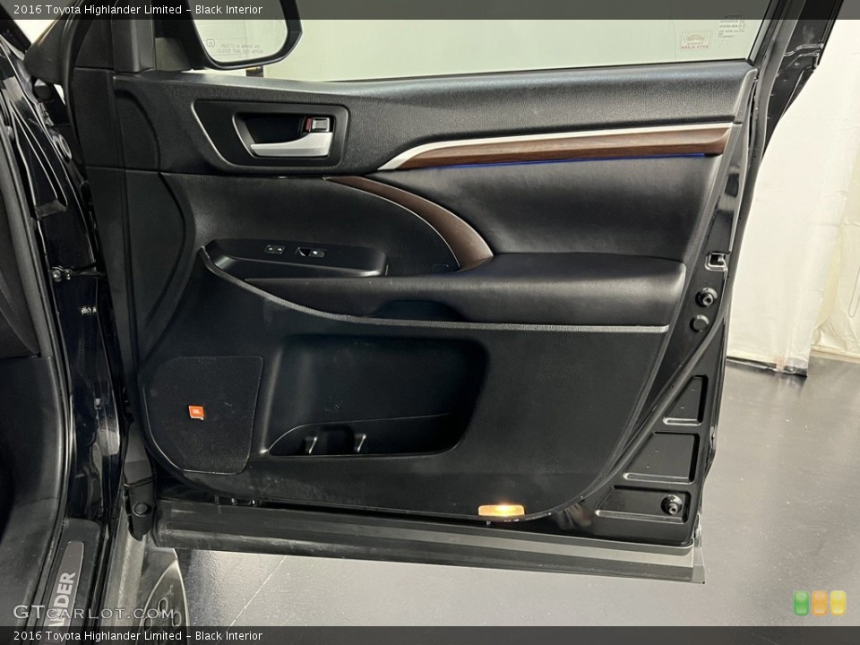 Black Interior Door Panel for the 2016 Toyota Highlander Limited #146318804