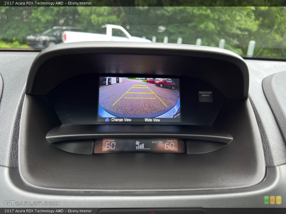 Ebony Interior Controls for the 2017 Acura RDX Technology AWD #146318876