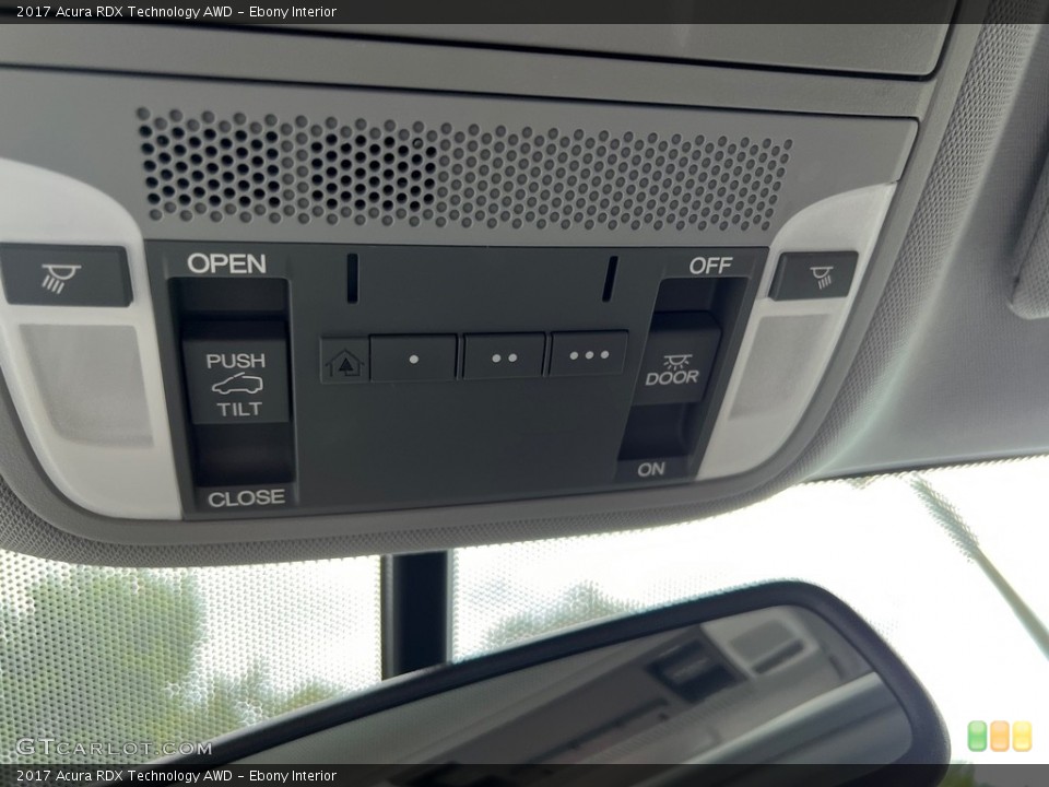 Ebony Interior Controls for the 2017 Acura RDX Technology AWD #146318975