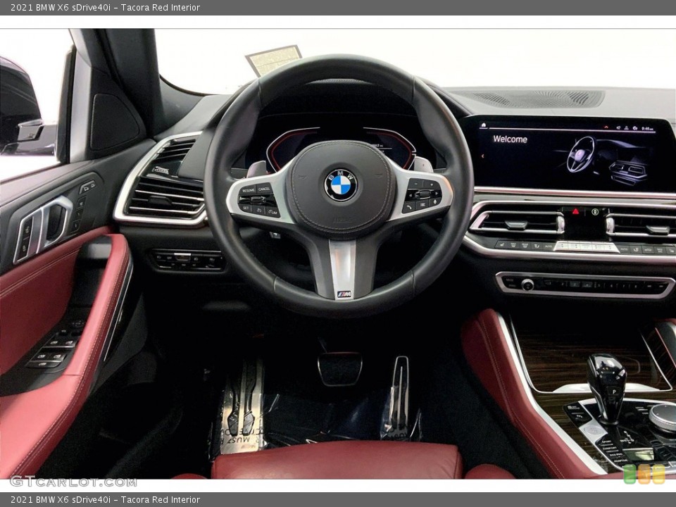 Tacora Red Interior Dashboard for the 2021 BMW X6 sDrive40i #146319539
