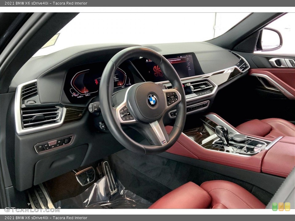 Tacora Red Interior Dashboard for the 2021 BMW X6 sDrive40i #146319632