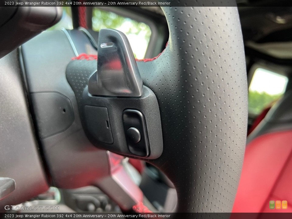 20th Anniversary Red/Black Interior Steering Wheel for the 2023 Jeep Wrangler Rubicon 392 4x4 20th Anniversary #146319635