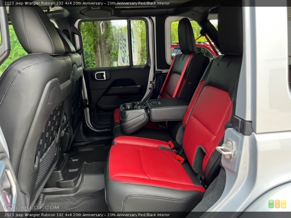 20th Anniversary Red/Black Interior Rear Seat for the 2023 Jeep Wrangler Rubicon 392 4x4 20th Anniversary #146319653