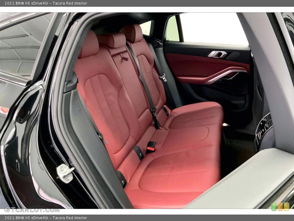 Tacora Red Interior Rear Seat for the 2021 BMW X6 sDrive40i #146319686