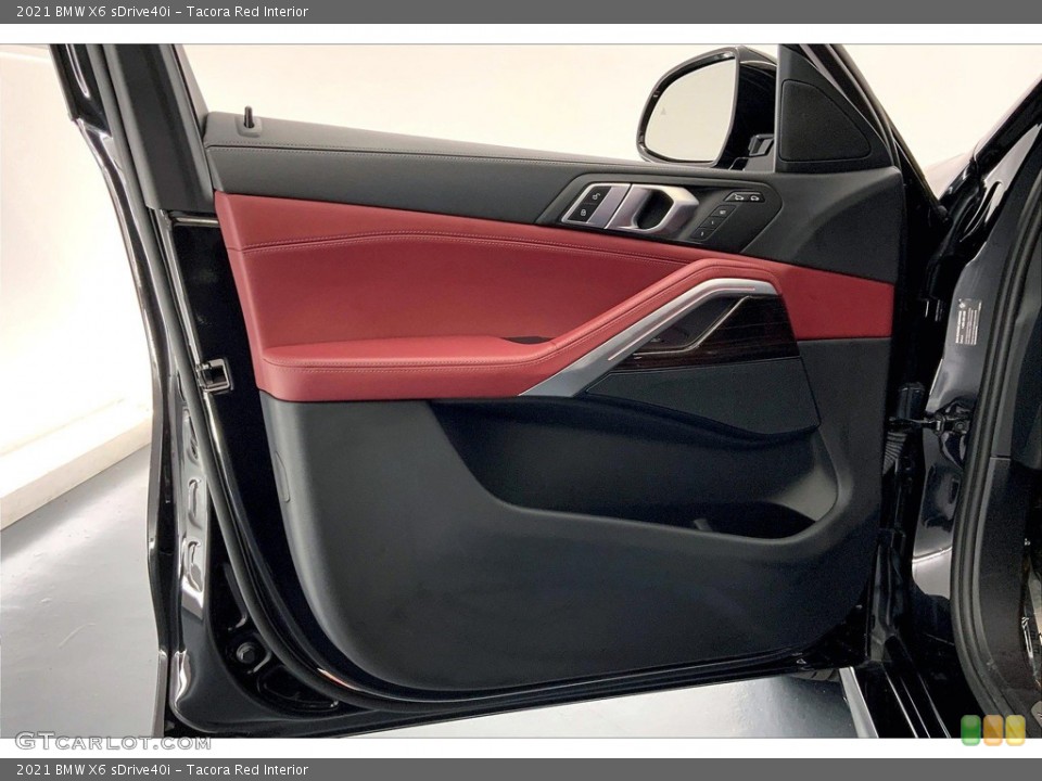 Tacora Red Interior Door Panel for the 2021 BMW X6 sDrive40i #146319746