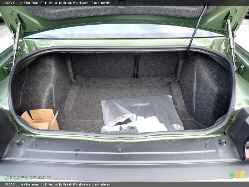 Black Interior Trunk for the 2023 Dodge Challenger SRT Hellcat JailBreak Widebody #146320320