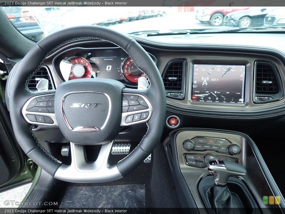 Black Interior Dashboard for the 2023 Dodge Challenger SRT Hellcat JailBreak Widebody #146320492