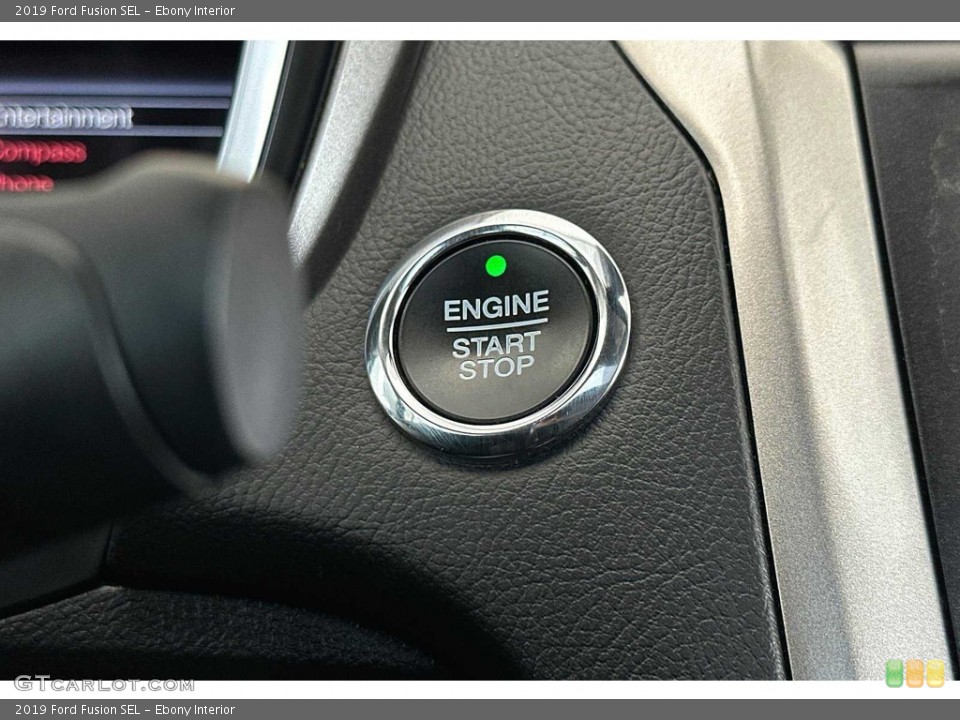 Ebony Interior Controls for the 2019 Ford Fusion SEL #146321758