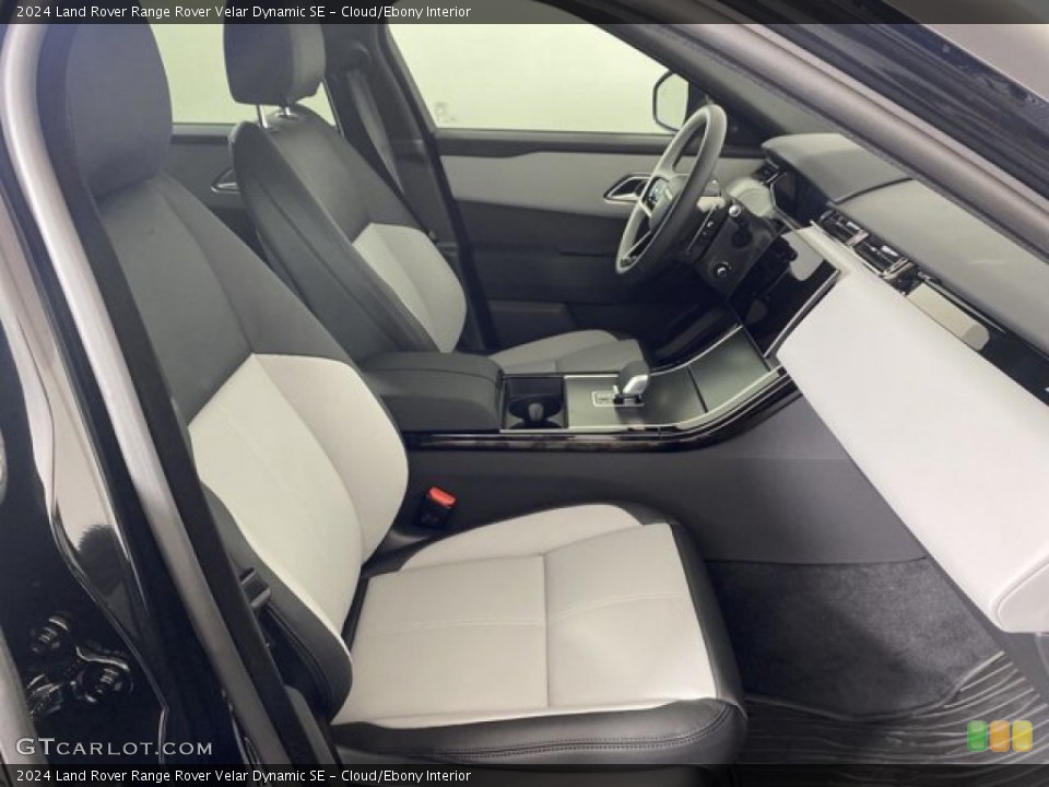Cloud/Ebony Interior Front Seat for the 2024 Land Rover Range Rover Velar Dynamic SE #146323081