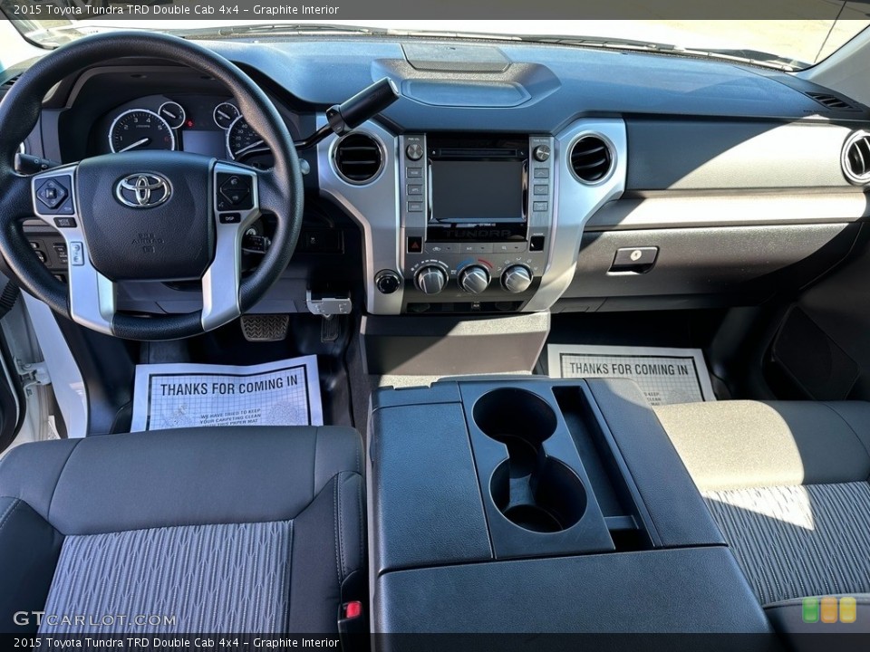 Graphite Interior Dashboard for the 2015 Toyota Tundra TRD Double Cab 4x4 #146323114