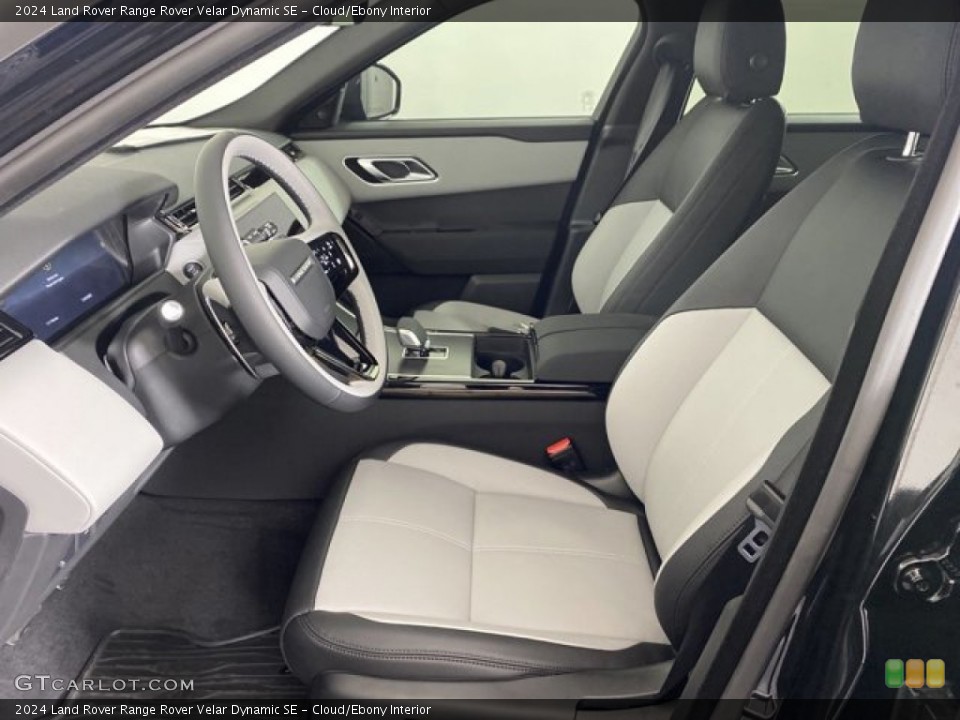 Cloud/Ebony Interior Photo for the 2024 Land Rover Range Rover Velar Dynamic SE #146323261