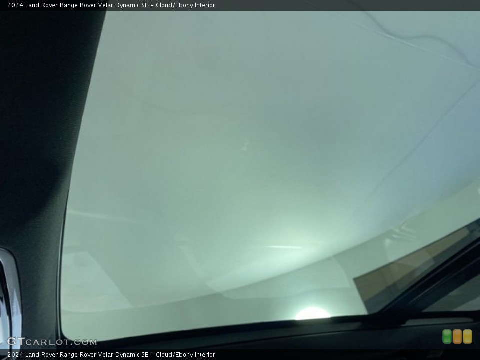 Cloud/Ebony Interior Sunroof for the 2024 Land Rover Range Rover Velar Dynamic SE #146323350