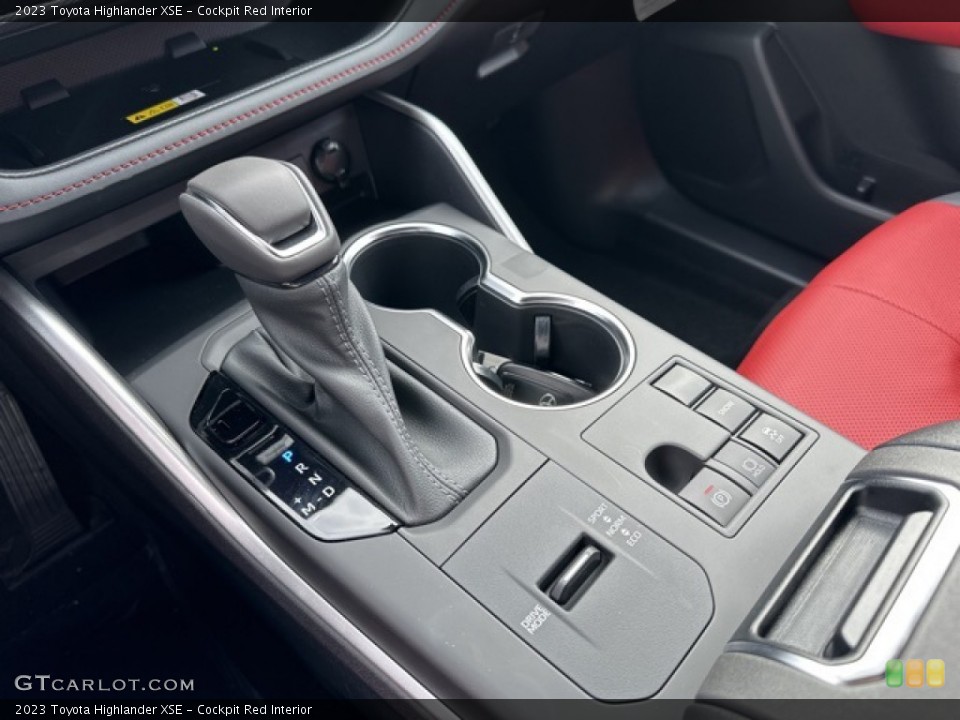 Cockpit Red Interior Transmission for the 2023 Toyota Highlander XSE #146324321