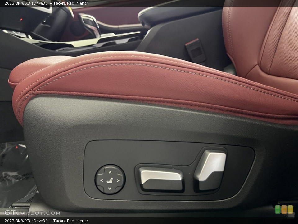 Tacora Red Interior Front Seat for the 2023 BMW X3 sDrive30i #146324465