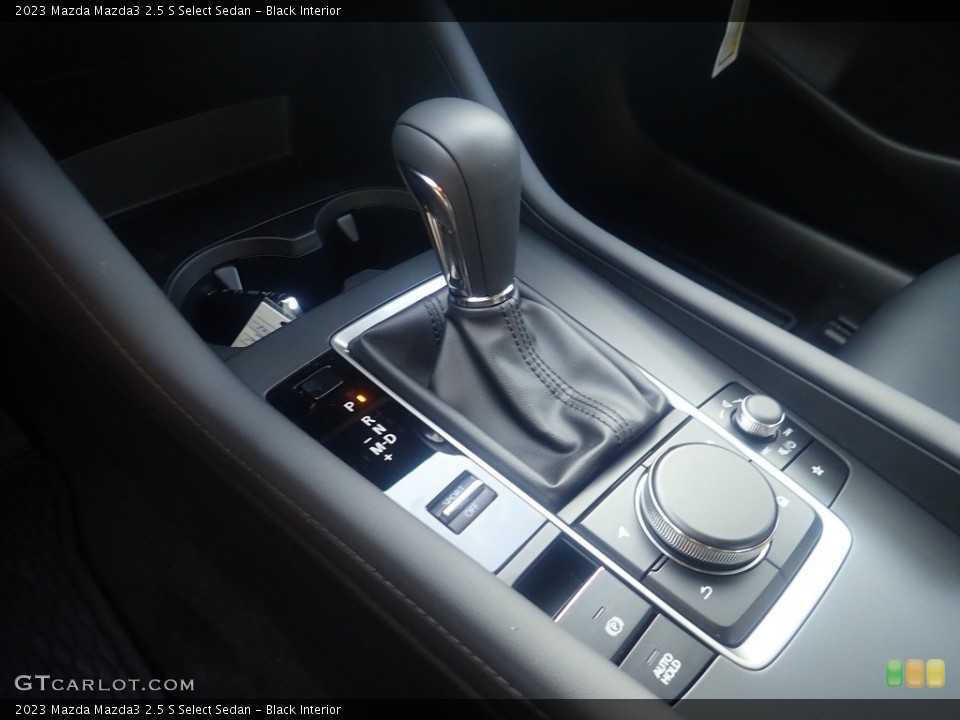 Black Interior Transmission for the 2023 Mazda Mazda3 2.5 S Select Sedan #146324510