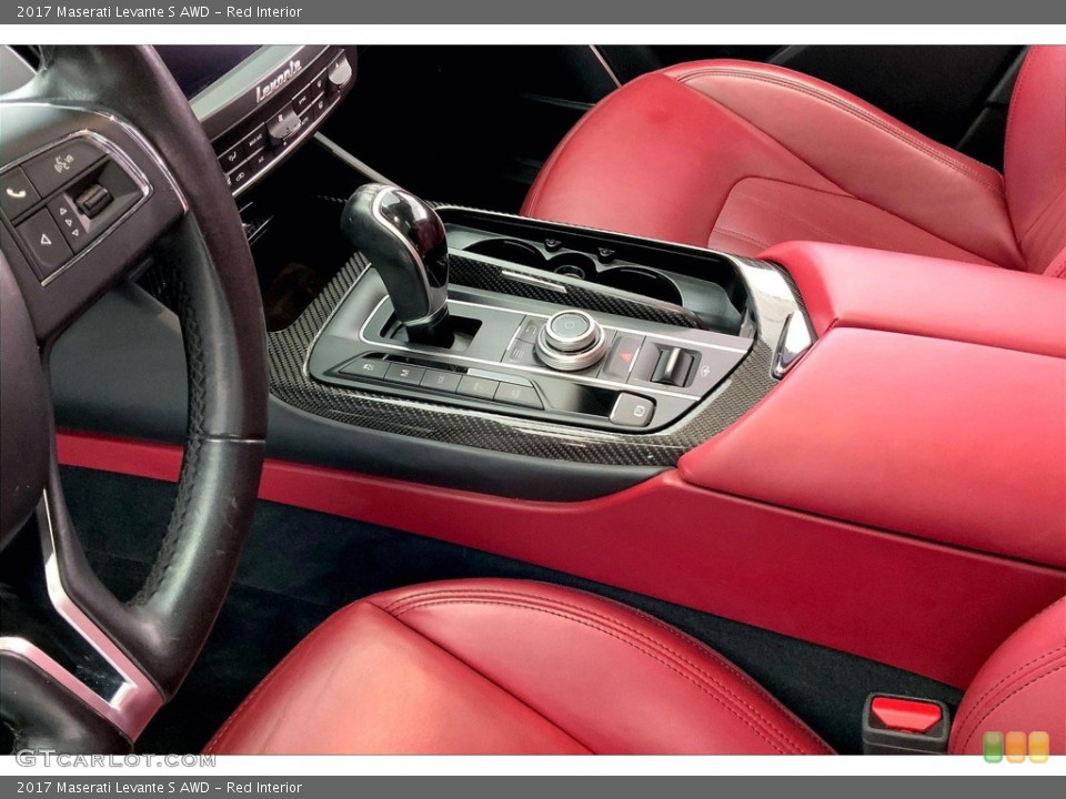 Red Interior Transmission for the 2017 Maserati Levante S AWD #146324585