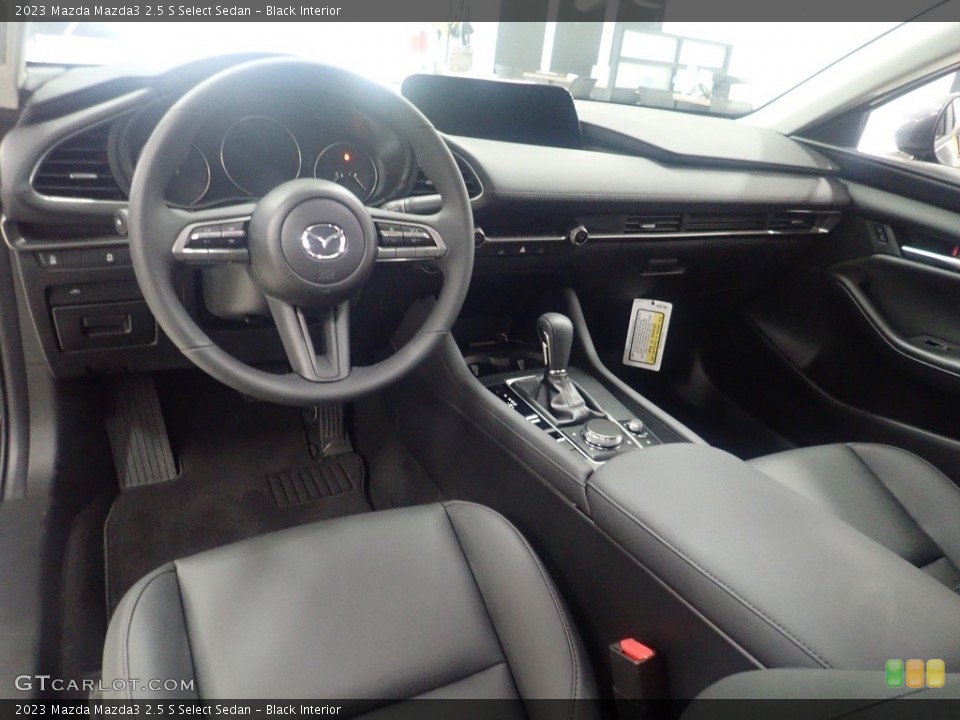 Black Interior Photo for the 2023 Mazda Mazda3 2.5 S Select Sedan #146324882