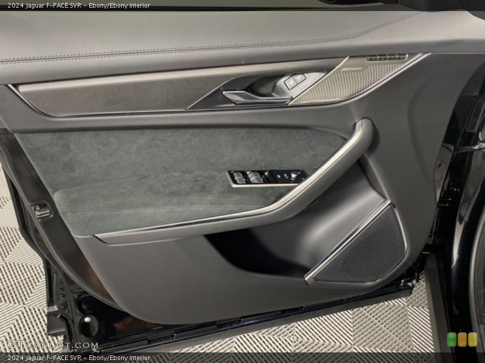 Ebony/Ebony Interior Door Panel for the 2024 Jaguar F-PACE SVR #146325188