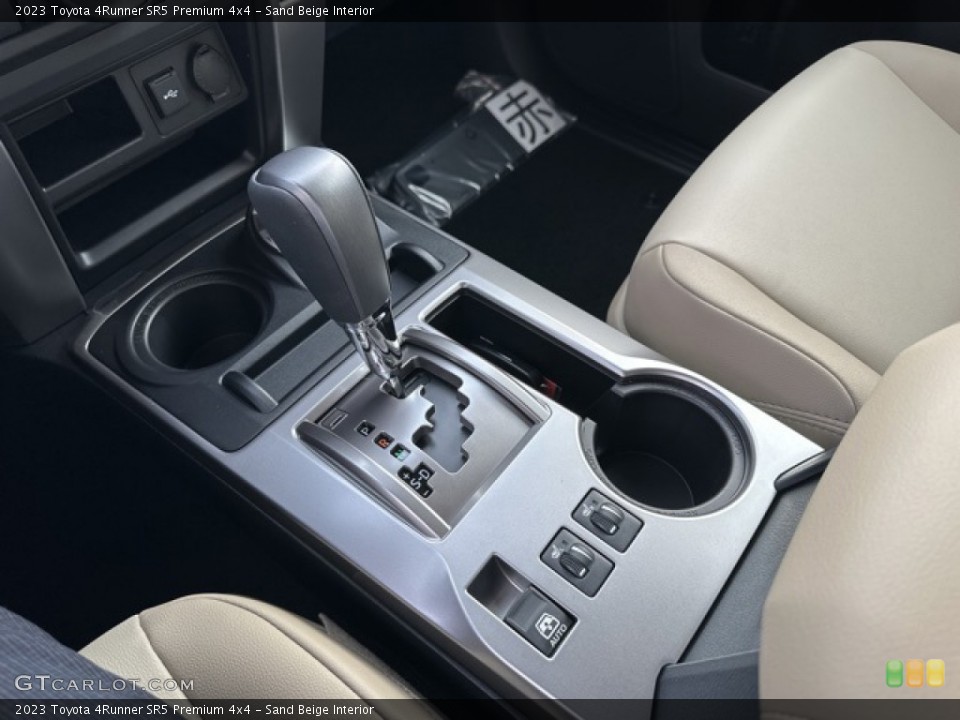 Sand Beige Interior Transmission for the 2023 Toyota 4Runner SR5 Premium 4x4 #146325344