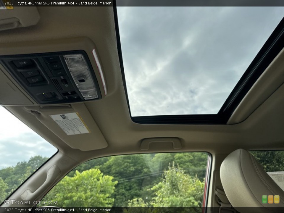 Sand Beige Interior Sunroof for the 2023 Toyota 4Runner SR5 Premium 4x4 #146325377
