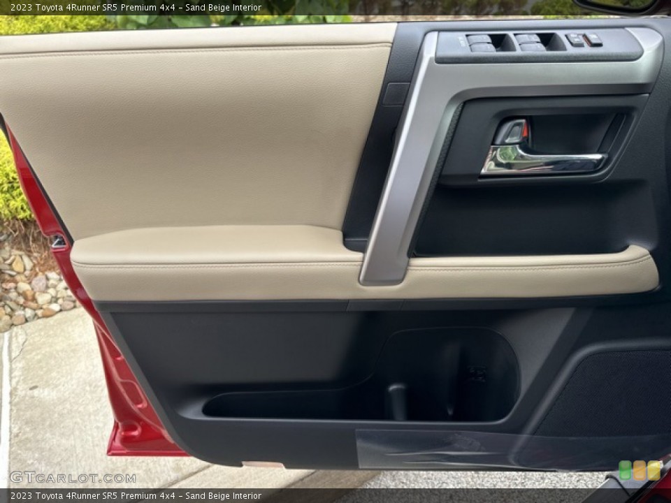 Sand Beige Interior Door Panel for the 2023 Toyota 4Runner SR5 Premium 4x4 #146325464