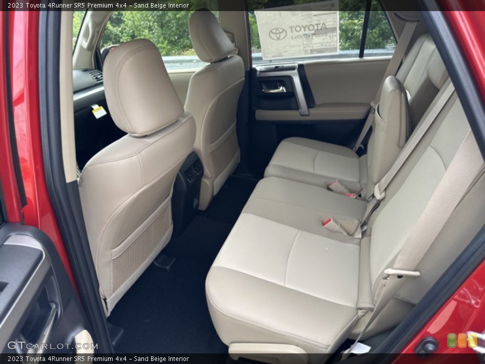 Sand Beige Interior Rear Seat for the 2023 Toyota 4Runner SR5 Premium 4x4 #146325485