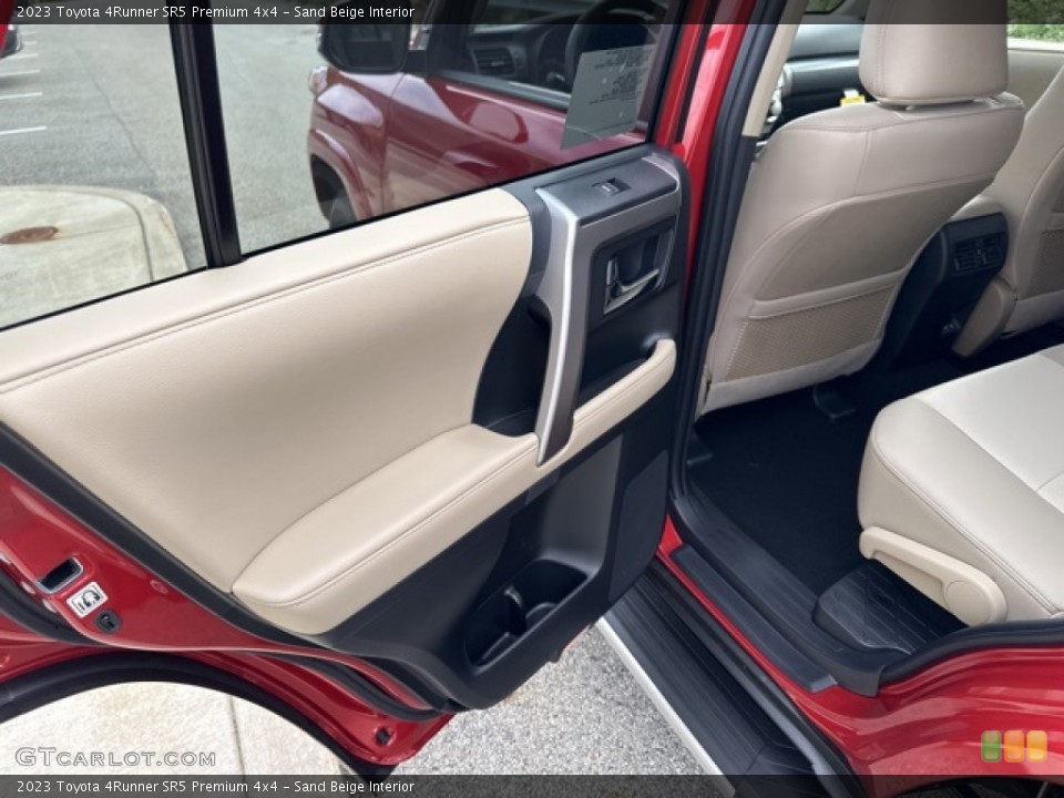 Sand Beige Interior Door Panel for the 2023 Toyota 4Runner SR5 Premium 4x4 #146325512