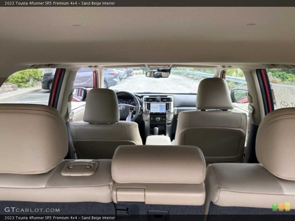 Sand Beige Interior Rear Seat for the 2023 Toyota 4Runner SR5 Premium 4x4 #146325527