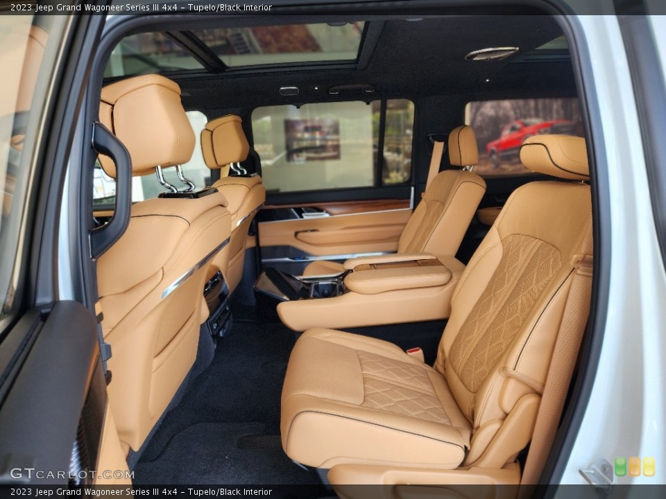 Tupelo/Black Interior Rear Seat for the 2023 Jeep Grand Wagoneer Series III 4x4 #146325557