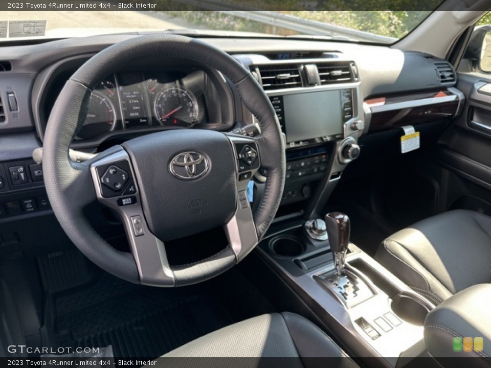 Black Interior Dashboard for the 2023 Toyota 4Runner Limited 4x4 #146325677
