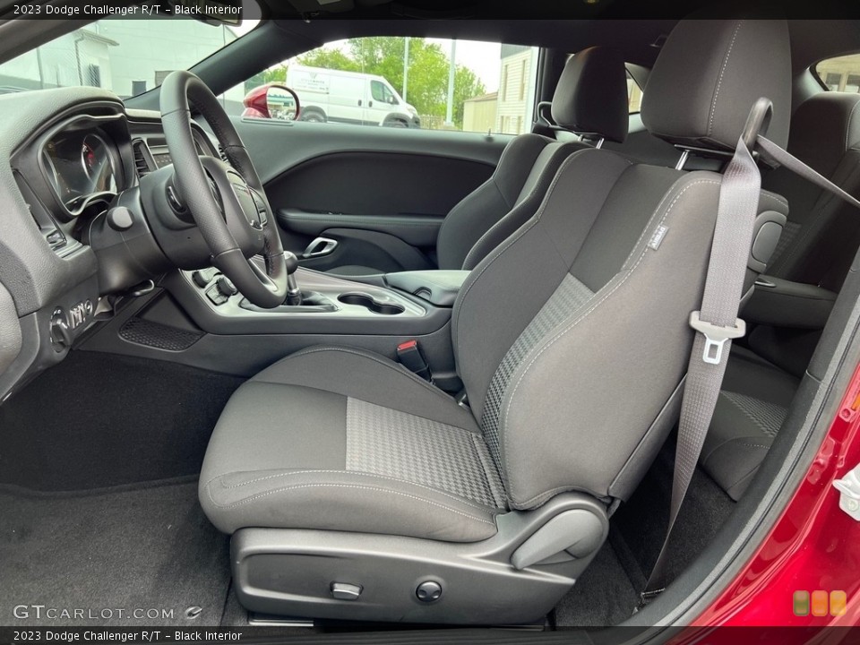 Black Interior Photo for the 2023 Dodge Challenger R/T #146326157