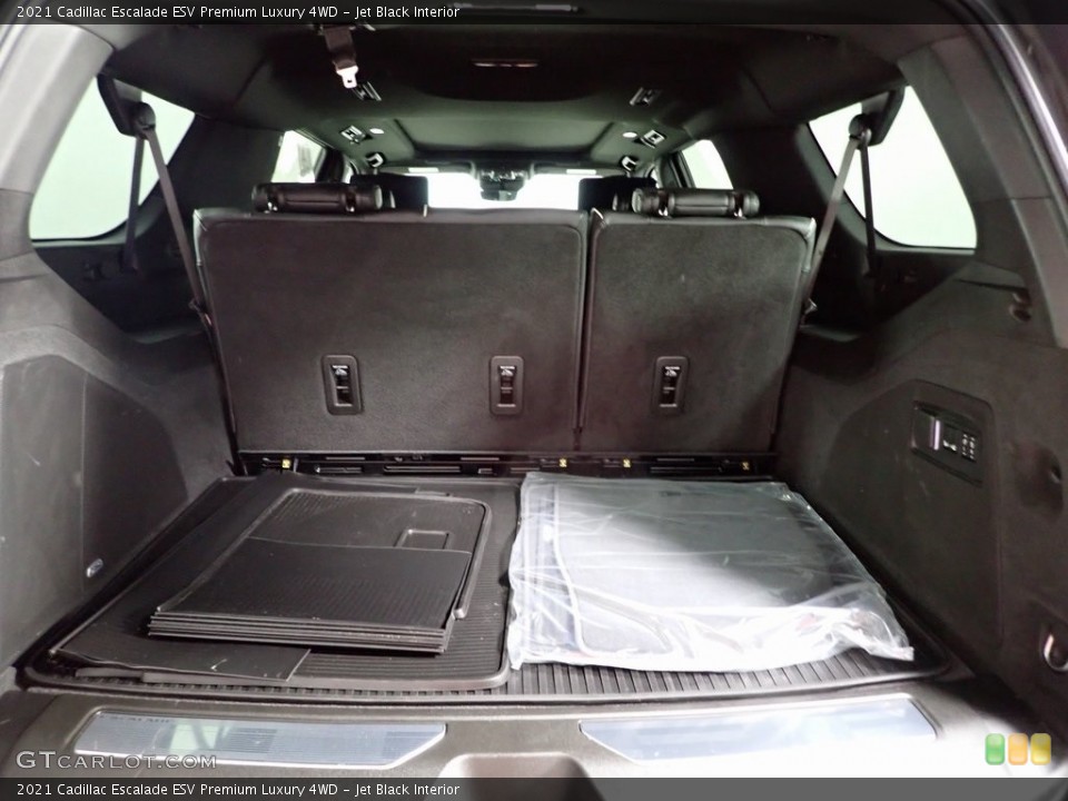 Jet Black Interior Trunk for the 2021 Cadillac Escalade ESV Premium Luxury 4WD #146326394