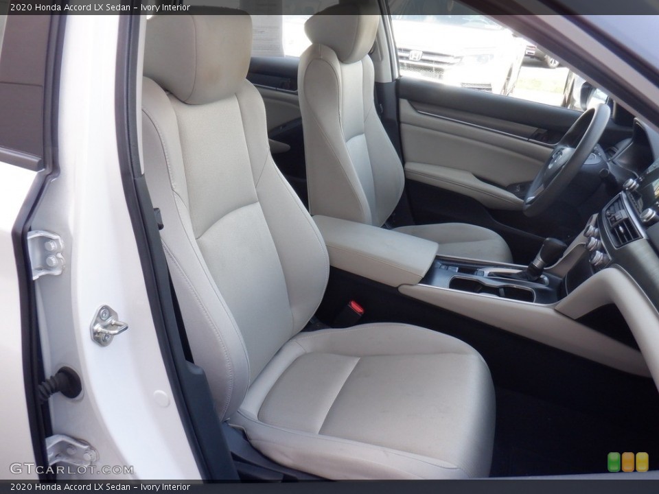 Ivory Interior Front Seat for the 2020 Honda Accord LX Sedan #146326499