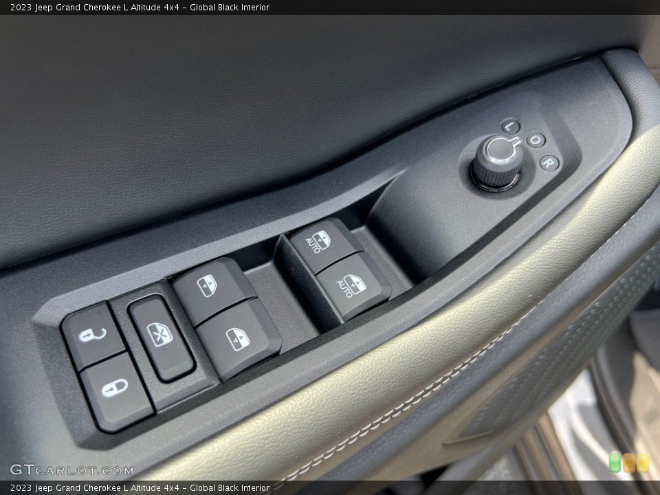 Global Black Interior Door Panel for the 2023 Jeep Grand Cherokee L Altitude 4x4 #146327270