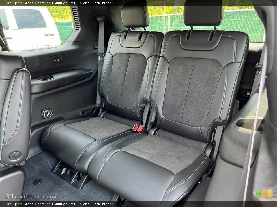 Global Black Interior Rear Seat for the 2023 Jeep Grand Cherokee L Altitude 4x4 #146327324
