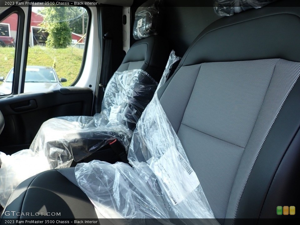 Black Interior Front Seat for the 2023 Ram ProMaster 3500 Chassis #146327441