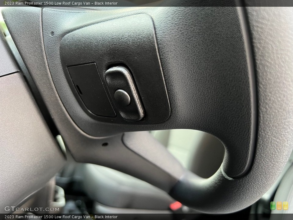Black Interior Steering Wheel for the 2023 Ram ProMaster 1500 Low Roof Cargo Van #146327963